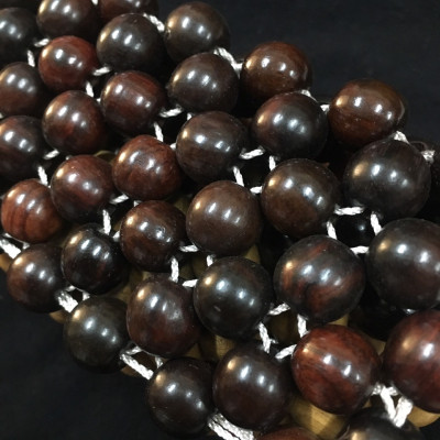 Đệm Lót Ghế Xe Ô Tô Hạt Gỗ Mun Cao Cấp ( video , hình thật )