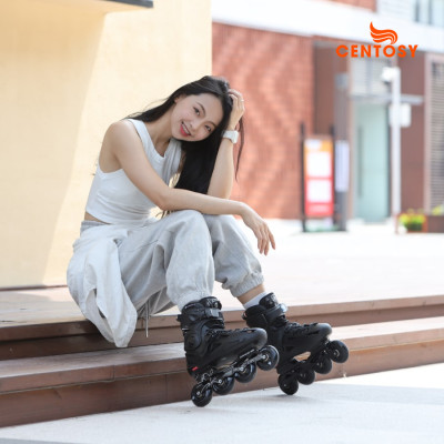 [Tặng Kèm Túi Đựng Giày] Giày Patin Người Lớn Flying Eagle FBS+, Form Nhựa, Frame Hợp Kim