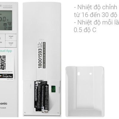XU12ZKH-8  - Máy lạnh Panasonic Inverter 1.5 HP CU/CS-XU12ZKH-8 - Hàng Chính Hãng - Giao HCM