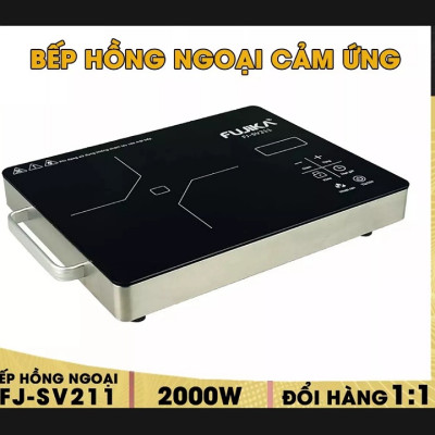 Bếp hồng ngoại Fujika FJ-SV211 2000W không kén nồi chảo hàng chính hãng