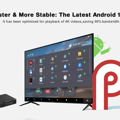 Android tivi box MAGICSEE N5 MAX X4 Ram 4G Android 11 điều khiển giọng nói kiêm bàn phím chuột bay có đèn nền dual wifi 2 băng tần bluetooth S905X4 cài sẵn phim, truyền hình cáp miễn phí vĩnh viễn cáp miễn phí vĩnh viễn - Hàng nhập khẩu 