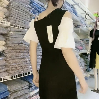 Đầm ôm body hở vai xinh xắn Myqlothing.