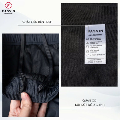 Bộ quần áo thể thao nam FASVIN BD24638.HN chất vải gió dán 02 lớp dày dặn ấm áp