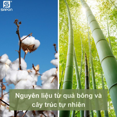 [Lố 12 túi] Tăm bông vệ sinh người lớn NOVA thân trúc [TB01-514] túi 100 que