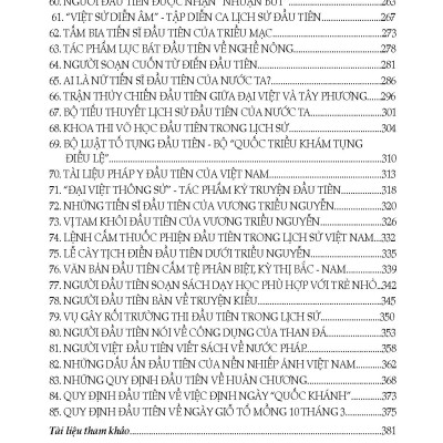 Lịch Sử Việt Nam - Những Dấu Ấn Đầu Tiên