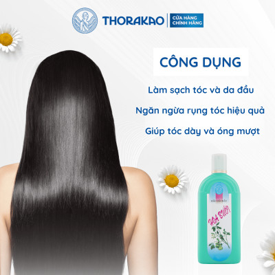 Dầu Gội Hoa Bưởi Thorakao Giảm Rụng Giúp Tóc Bóng Mượt 500ML