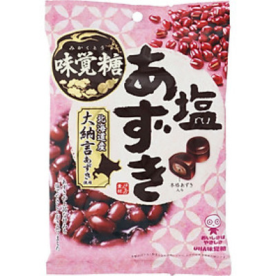 Kẹo UHA Đậu Đỏ Vị Mặn 105g