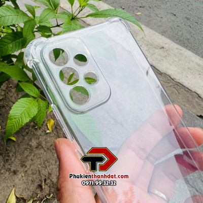 Ốp lưng cho SamSung Galaxy A73 5G trong suốt chống sốc bảo vệ camera sau - Hàng nhập khẩu
