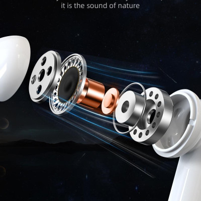 CINCATDY Tai Nghe Bluetooth Earbuds Gaming Headset True Wireless Headphone Air6 plus - Hàng Chính Hãng