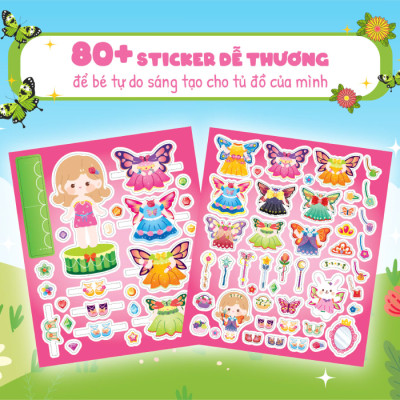 Combo Trò Chơi Sắp Xếp Tủ Đồ Cùng Mika Xinh Đẹp (Bộ 5 Cuốn) - MEGA