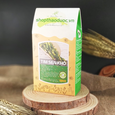 Combo 2 Hộp Tim Sen Sấy Khô Shop Thảo Dược - Giúp Trấn Kinh An Thần