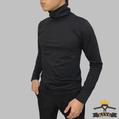 Áo thun cổ lọ nam tay dài giữ nhiệt KING 