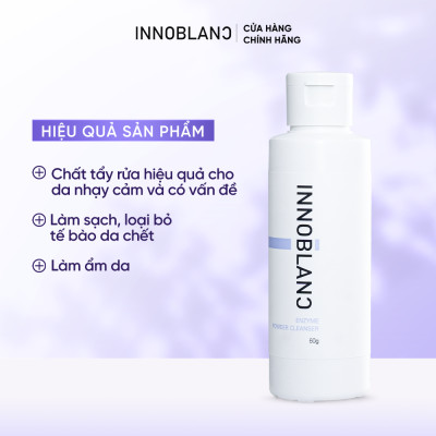 Innoblanc – Enzyme Powder Cleanser 60g | Sữa Rửa Mặt Dạng Bột Làm Sạch Sâu, Dưỡng Ẩm, Phù Hợp Mọi Loại Da