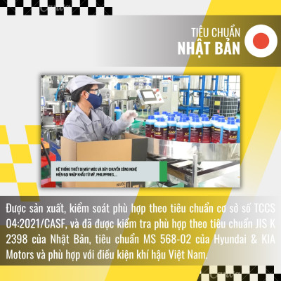 Nước rửa kính ô tô chính hãng THACO 2 lít