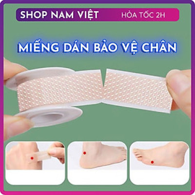 Miếng Dán Gót Chân Gel Bio Bảo Vệ Làn Da 2cm*100cm