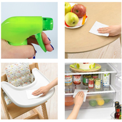 Xịt diệt khuẩn, khử mùi cho đồ chơi, bình sữa, núm ti giả Kao Nhật Bản an toàn cho bé 300ml