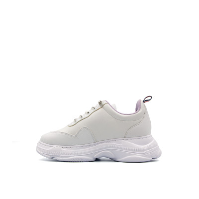 Giày Sneaker Nữ Đế Cao 7cm Da Microfiber Siêu Nhẹ Tomoyo TMW31407