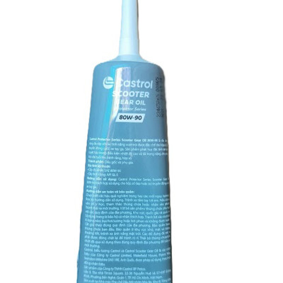 Combo 2 sản phẩm dầu nhớt động cơ cao cấp và dầu hộp số (dầu Lap) cho xe ga (Castrol Power1 Ultimate scooter 0,8L và Castrol scooter gear oil)