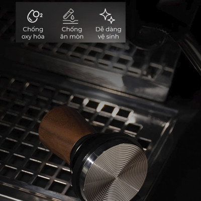 Combo dụng cụ pha espresso Wood charm series Feepie