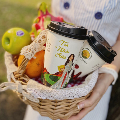 HỒNG TRÀ SỮA NƯỚNG TỰ PHA TACHA FARM