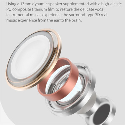 CINCATDY Tai Nghe Bluetooth V5.0 True Wireless Earbuds Headphone không dây Earphone chống nước IPX5 with Battery Replacement - Hàng Chính Hãng