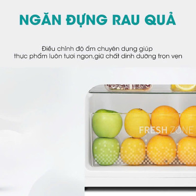 Tủ Lạnh Mini 82 Lít Hisense HR08DR/HR08DW Tiết Kiệm Điện, Ngăn Đông Làm Đá Bảo Hành 24 Tháng - Hàng Chính Hãng