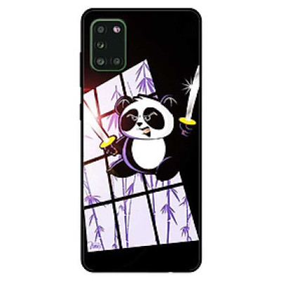 Ốp lưng dành cho Samsung Galaxy A31 mẫu Gấu Cầm Gươm