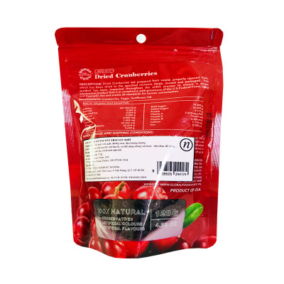 Nam Việt Quât Sấy Khô Only Nature Dried CranBerries (120g/túi)