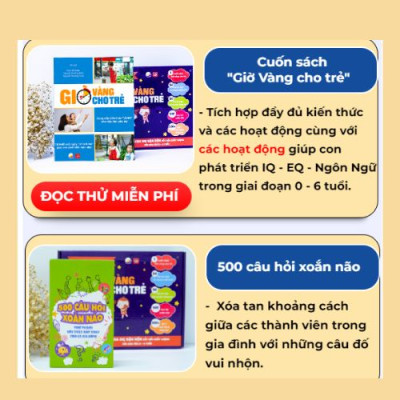 Bộ Giờ Vàng Cho Trẻ _ Cô Phan Hồ Điệp