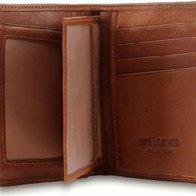 Ví nam Huy Hoàng da bò sọc ngang kiểu đứng nhiều màu HT2138-39-40