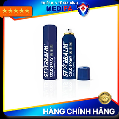 Chai xịt lạnh giảm đau sau chấn thương STARBALM SCS150