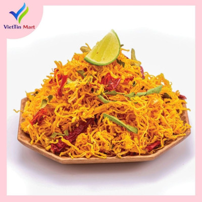 Combo 2kg khô gà lá chanh giòn vừa, cay lá chanh VIETTINMART