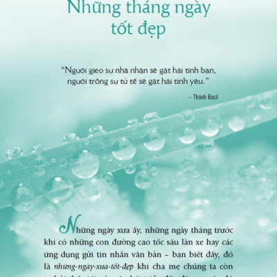 Hạt Giống Tâm Hồn - Gieo Hạt Mầm Tử Tế