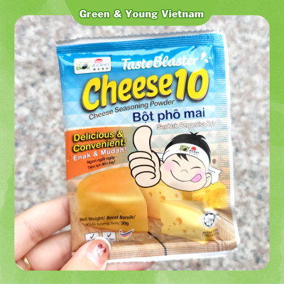 Bột Phô Mai Cam Verozyme Malaysia 30gr - Soy Asahi - Dùng làm khoai lắc , gà viên lắc , topping trà sữa