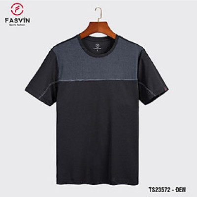 Áo Thun Nam FASVIN Vải COOLMAX Mềm Mát Co Giãn chất đẹp Hàng Nhà Máy TS23572.HN