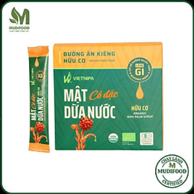 Mật Dừa Nước Vietnipa 450g - Thực Phẩm Bổ Sung Dinh Dưỡng Cho Cả Gia Đình, Người Tiểu Đường, Ăn Kiêng, Ăn Chay, Hàm Lượng Vitamin Và Muối Khoáng Cao