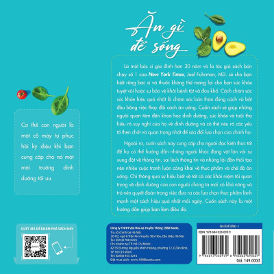 Combo 2 Cuốn: Ăn Gì Để Sống (Tập 1+ Tập 2)