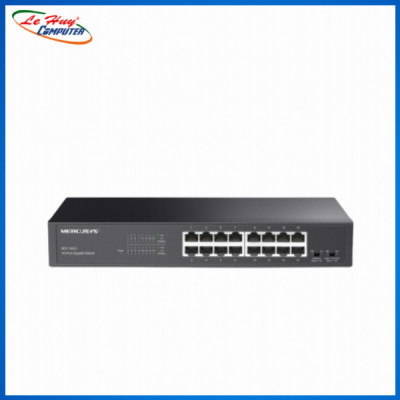 Switch Mercusys MS116GS (16 port/ 10/100/1000 Mbps) - Hàng Chính Hãng