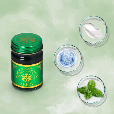 Kem chống say tàu xe đuổi muỗi Areby Thái Lan 15g