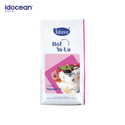 (Date T8/2025) Bột Sữa Chua LÚAVE - Bột Yogurt/ Yaua  500g (Thay Thế Được Sữa Chua Truyền Thống, Làm Sinh Tố, Đá Xay, Yaua)