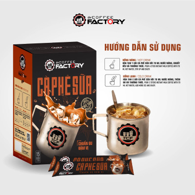 Combo 3 Hộp Cà Phê Hòa Tan The Coffee Factory