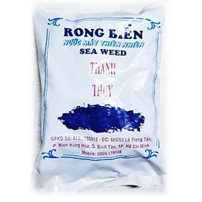 1 gói rong biển nguyên chất nấu nước sâm, nước mát Thanh Thủy (80gr)