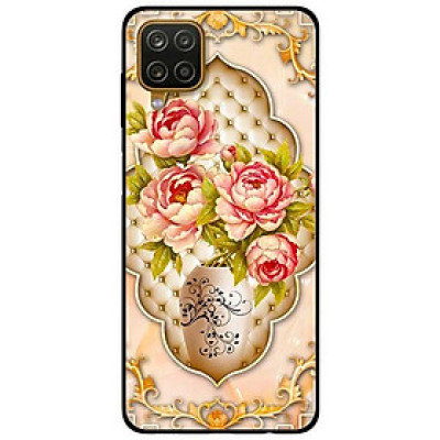 Ốp lưng dành cho Samsung Galaxy A12 mẫu Vàng Hồng