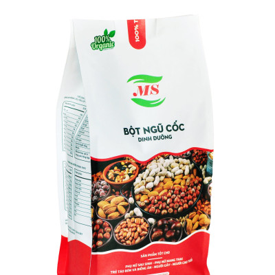 Bột ngũ cốc dinh dưỡng từ 18 loại  Đậu & Hạt cao cấp - MS ( 500gr)