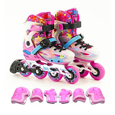 [Tặng Bảo Hộ Tay Chân] Giày Patin Trẻ Em Centosy Kid Pro, Form Nhựa, Độ Chịu Lực Cao, Có Khóa Bánh Cho Bé