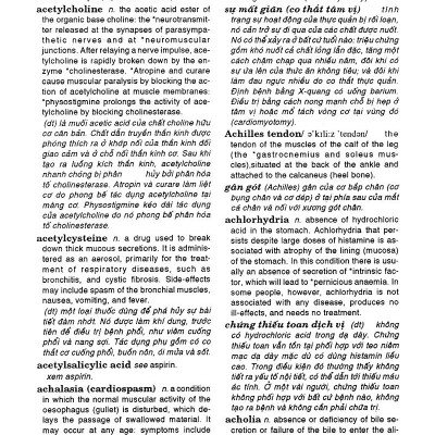 Từ Điển Y Học Anh - Việt