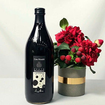GIẤM Ý BALSAMICO CASA RINALDI 1 LÍT (Chai thủy tinh)