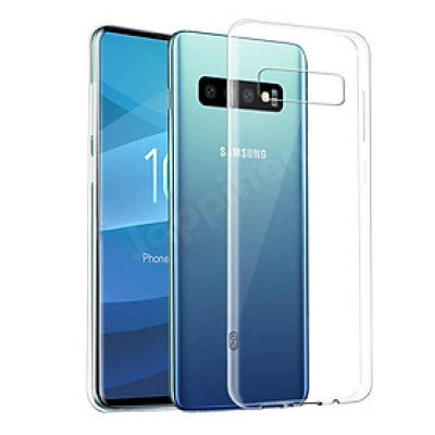 Ốp lưng dẻo dành cho Samsung Galaxy S10 hiệu Ultra Thin mỏng 0.6mm chống trầy - Hàng chính hãng