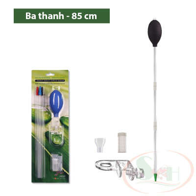 Ống bơm Walkingfarm cho san hô ăn vệ sinh hút cặn đa năng bể cá tép thủy sinh