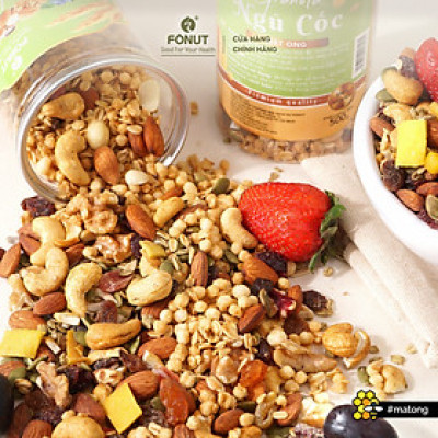 NGŨ CỐC DINH DƯỠNG GRANOLA ( hũ 500gr )